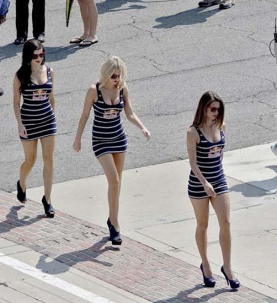 Ravishing Redbull Track Girls