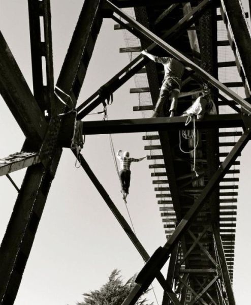 Are You This Brave? Or Gutsy Girl Sets Tightrope Record!