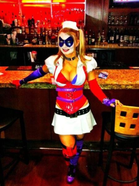 My Eyes Are Up Here Boys!