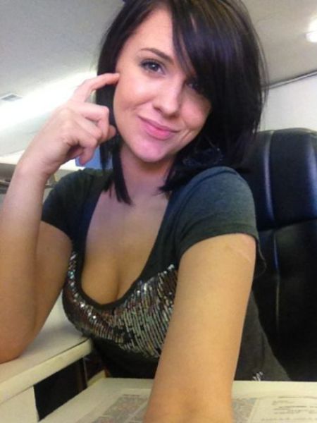 My Eyes Are Up Here Boys!