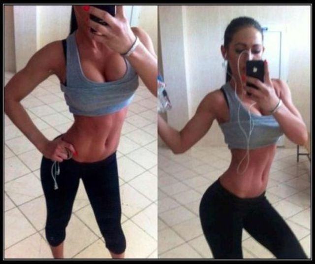 My Eyes Are Up Here Boys!