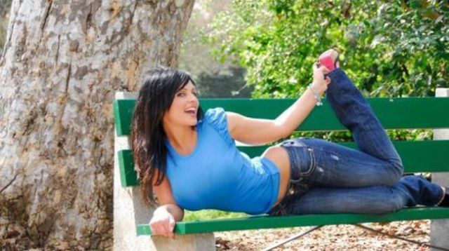 My Eyes Are Up Here Boys!