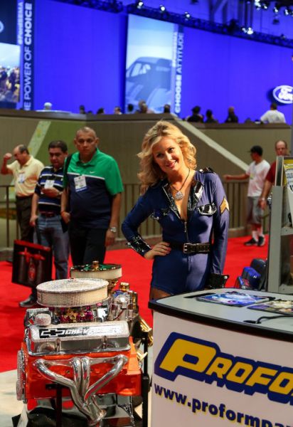 SEMA 2012 Show Girls
