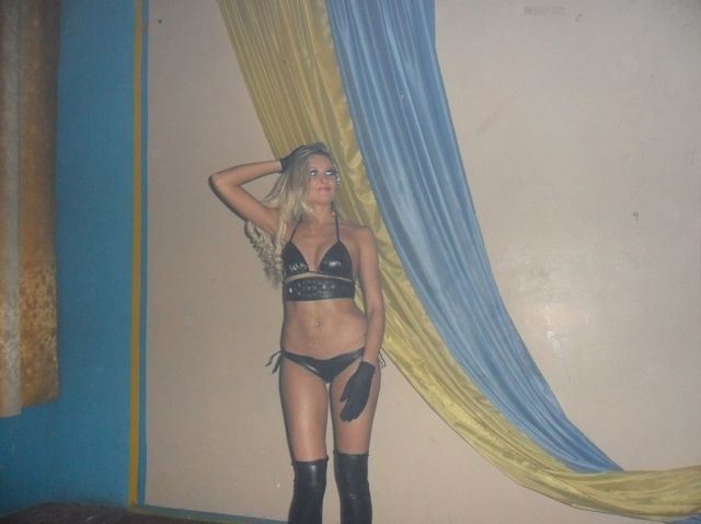 Striptease at the Ukrainian Middle School Dance Party
