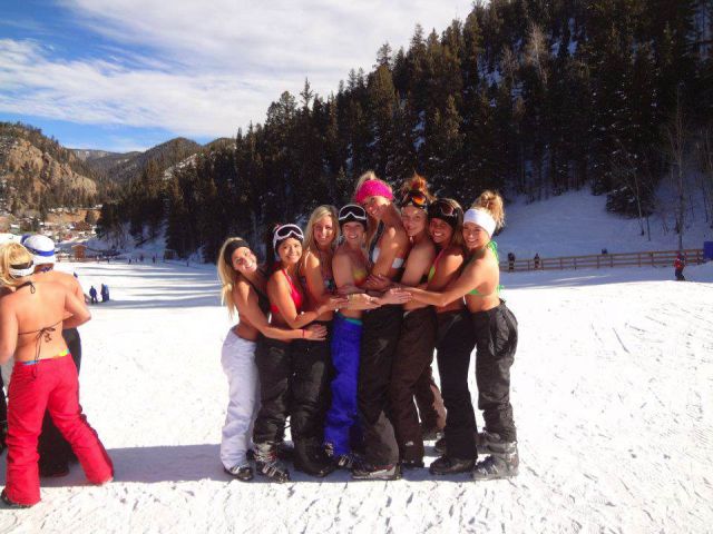 Keep Warm on the Slopes With These Ski Girls