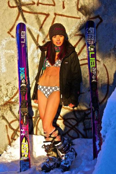 Keep Warm on the Slopes With These Ski Girls