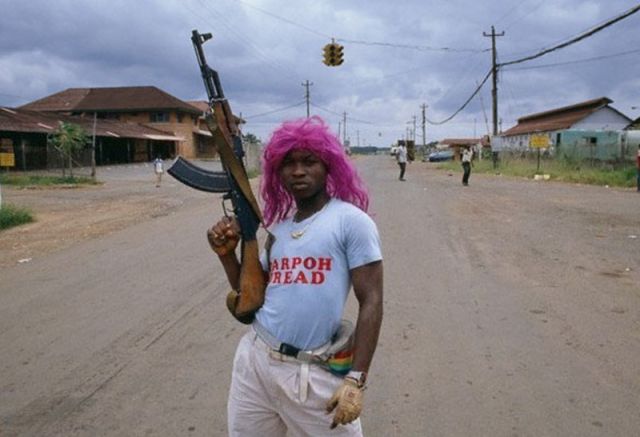 A Frightening Portrayal of African Fighters