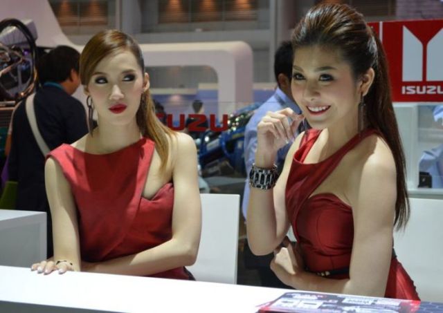 Ladies of the Thailand International Motor Expo 2012