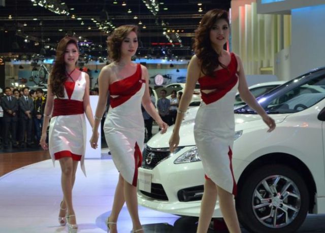 Ladies of the Thailand International Motor Expo 2012