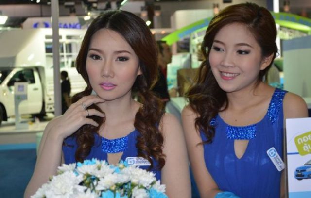 Ladies of the Thailand International Motor Expo 2012