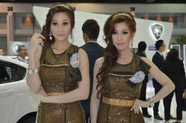 Ladies of the Thailand International Motor Expo 2012