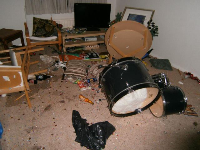 College House Party After-effects