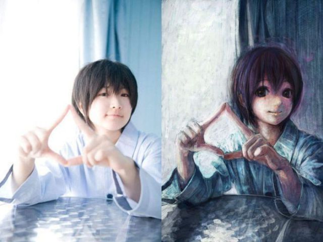 Anime Replicas of Real Life Girls