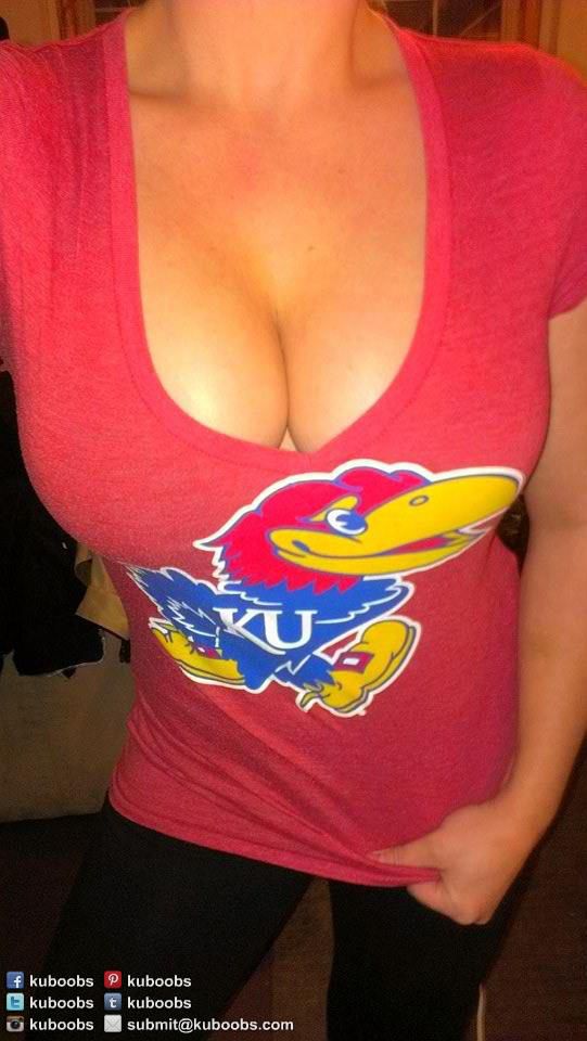 Girls Show Support with Their Boobs