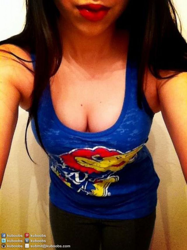 Girls Show Support with Their Boobs