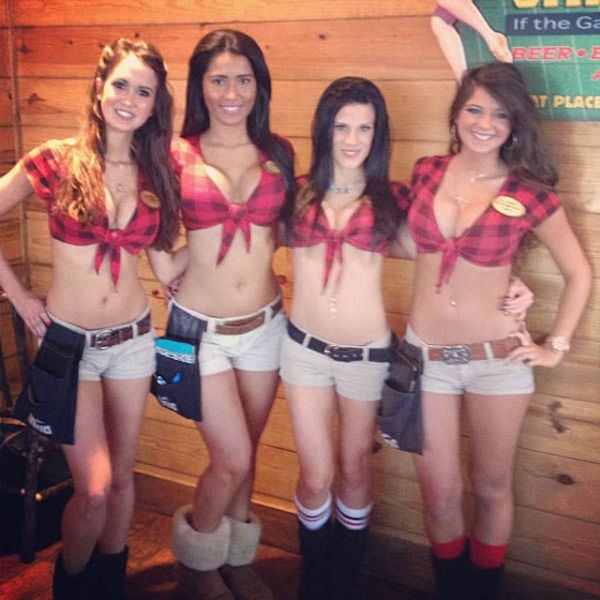 The Busty Waitrons of Twin Peaks Restaurants