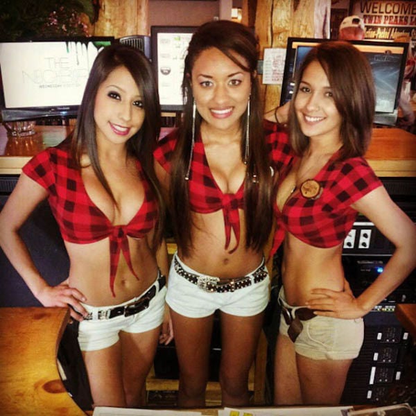 The Busty Waitrons of Twin Peaks Restaurants