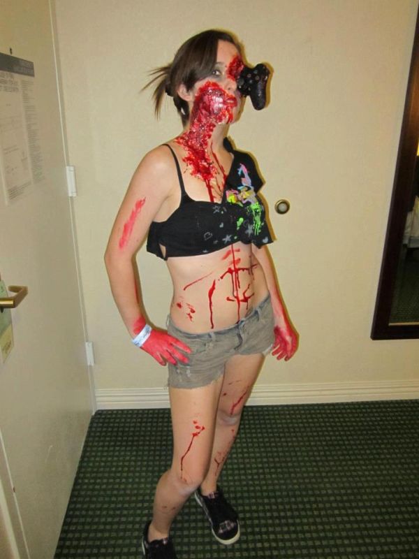 Gamer Girl Gets Gruesome Zombie Makeover