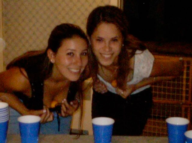 Beer Pong Gets Heated with These Girls