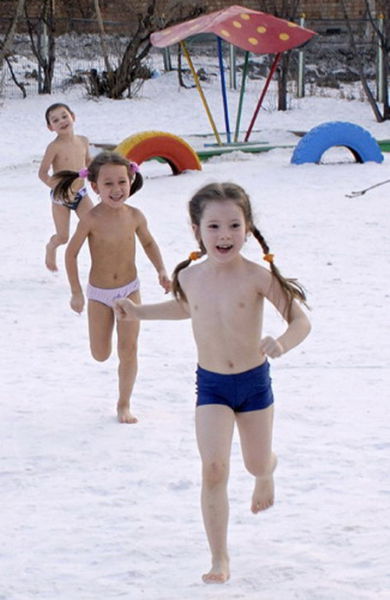 Bizarre Practice of Russian Kindergarten