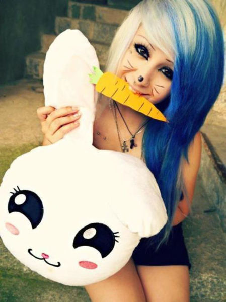 The Sometimes Scary but Still Cute Emo Girls