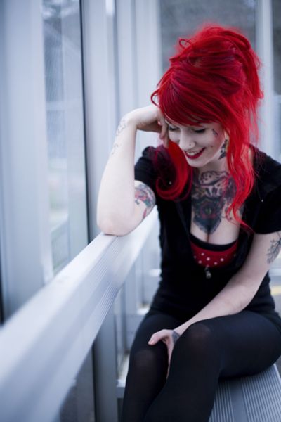 The Sometimes Scary but Still Cute Emo Girls