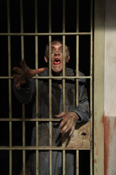 A Creepy Zombie-Invested Prison