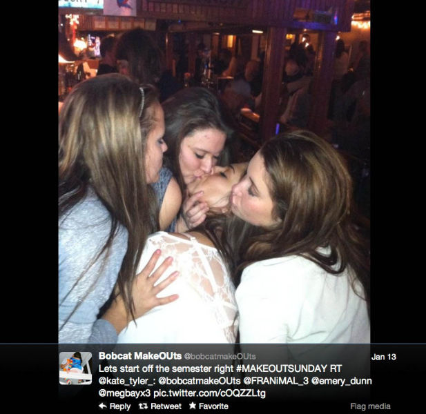 Twitter’s Top College Make-Outs Pics
