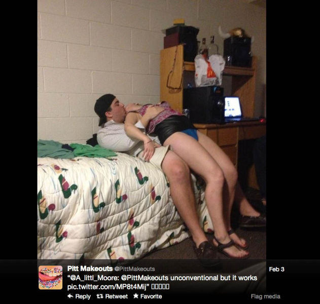 Twitter’s Top College Make-Outs Pics