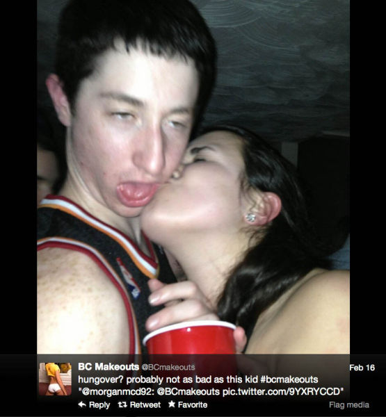 Twitter’s Top College Make-Outs Pics