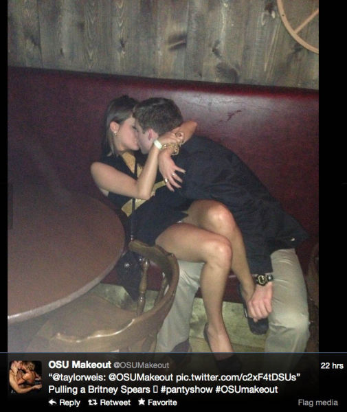 Twitter’s Top College Make-Outs Pics