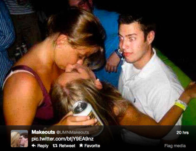 Twitter’s Top College Make-Outs Pics