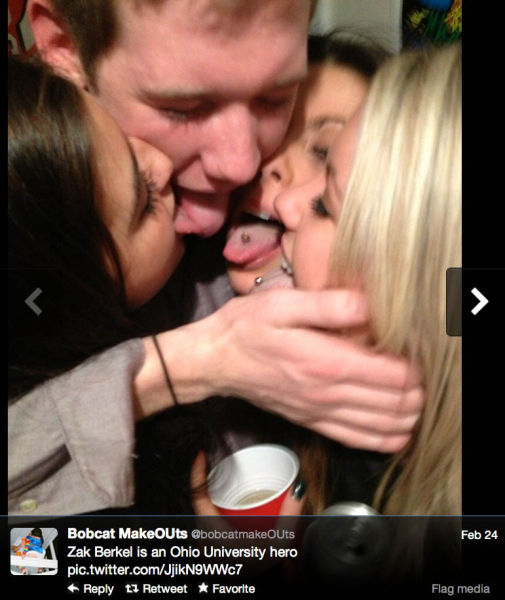 Twitter’s Top College Make-Outs Pics