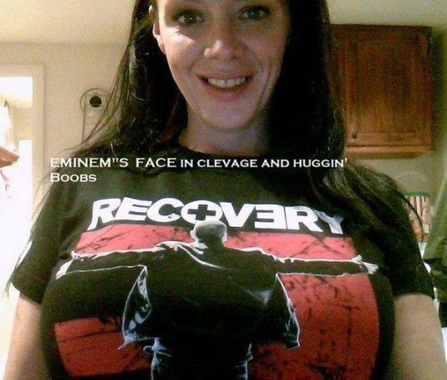 T-Shirts Create Hilarious Boob Photobombs