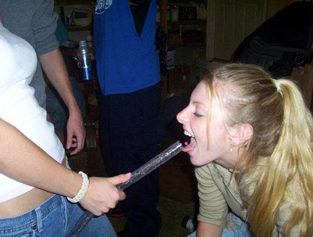 Binge Drinking Beer-Bonging Babes