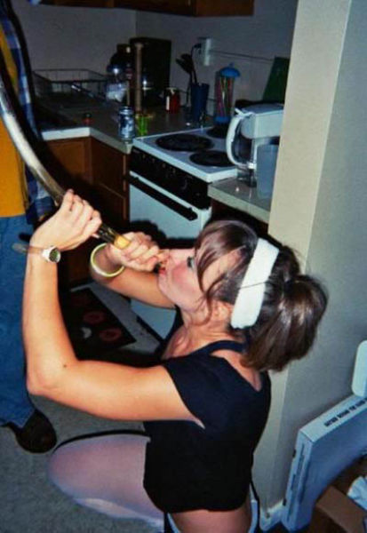 Binge Drinking Beer-Bonging Babes