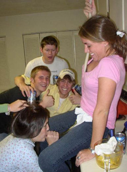 Binge Drinking Beer-Bonging Babes