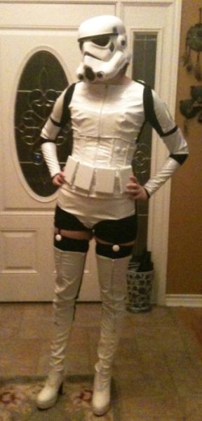 A Sexy Storm Trooper Does Burlesque