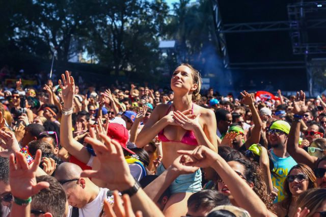 Babes Rocking Out at the Ultra Music Festival