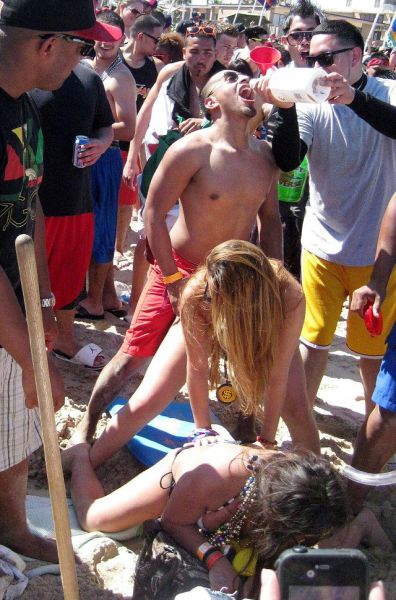 The Real-Life Drunken Debauchery at Spring Break