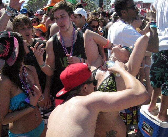 The Real-Life Drunken Debauchery at Spring Break