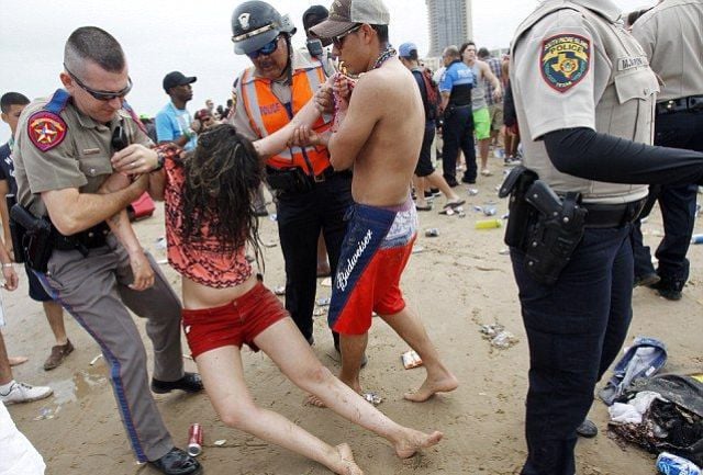The Real-Life Drunken Debauchery at Spring Break