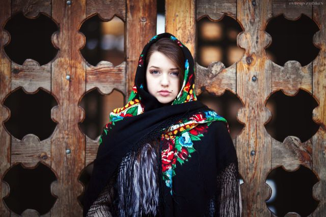 Beautiful Slavic Girls in Traditional Outfits
