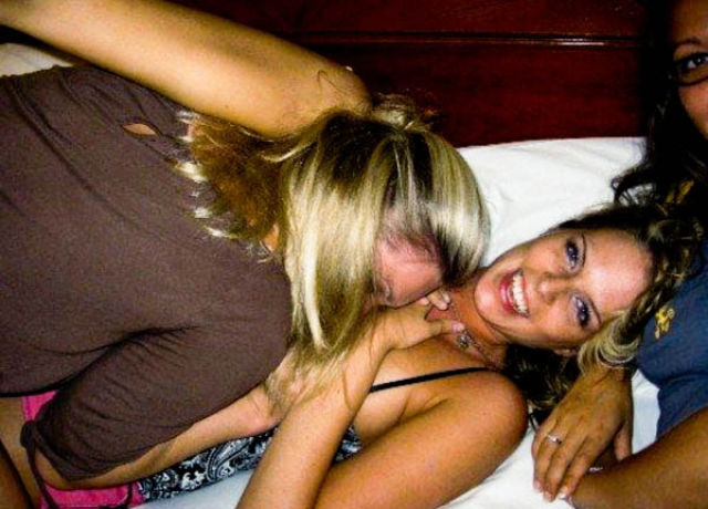 Girl on Girl Motorboating Madness