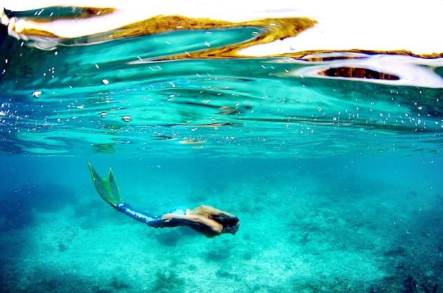 An Authentic Real-Life Professional Mermaid