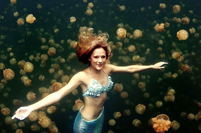 An Authentic Real-Life Professional Mermaid