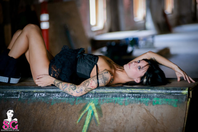 Up Close and Personal with Some Sexy Suicide Girls