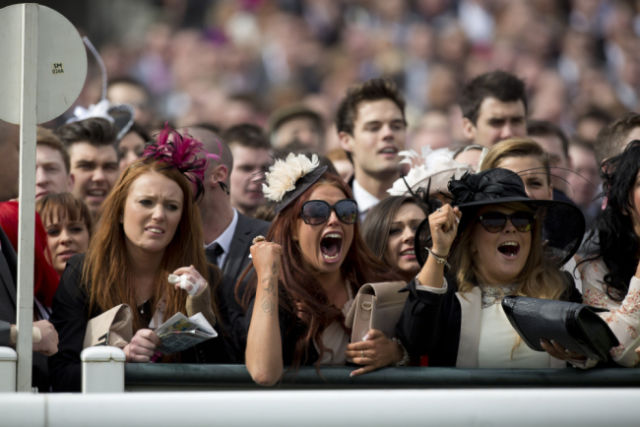 British Girls Get Dolled Up for Ladies Day Debauchery