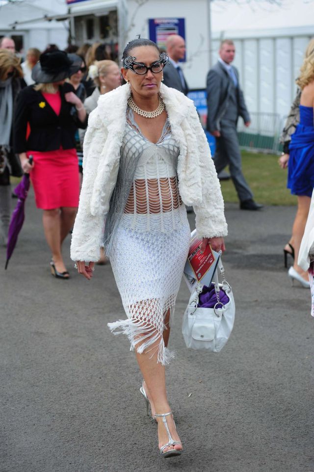 British Girls Get Dolled Up for Ladies Day Debauchery