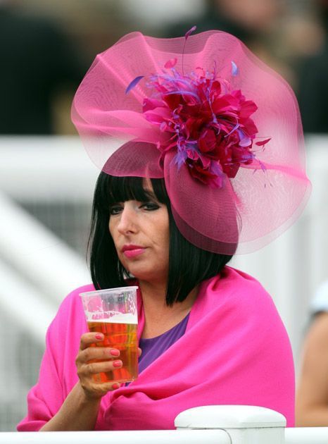 British Girls Get Dolled Up for Ladies Day Debauchery